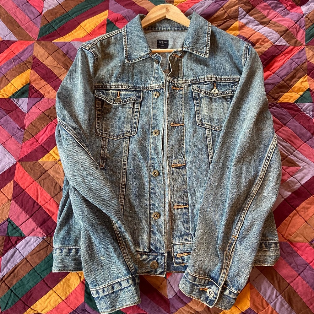 JCREW Jean Jacket Large